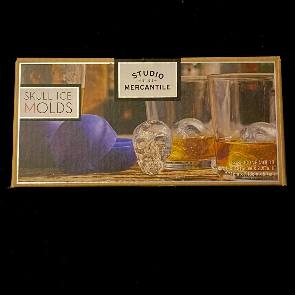 Skull Ice Molds